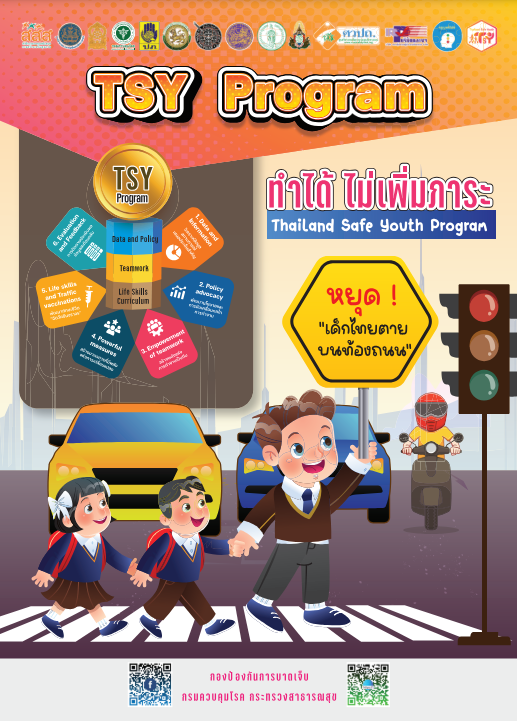 ชุดรวมแผ่นพับ ความปลอดภัยบนท้องถนนสำหรับเด็กและเยาวชน image